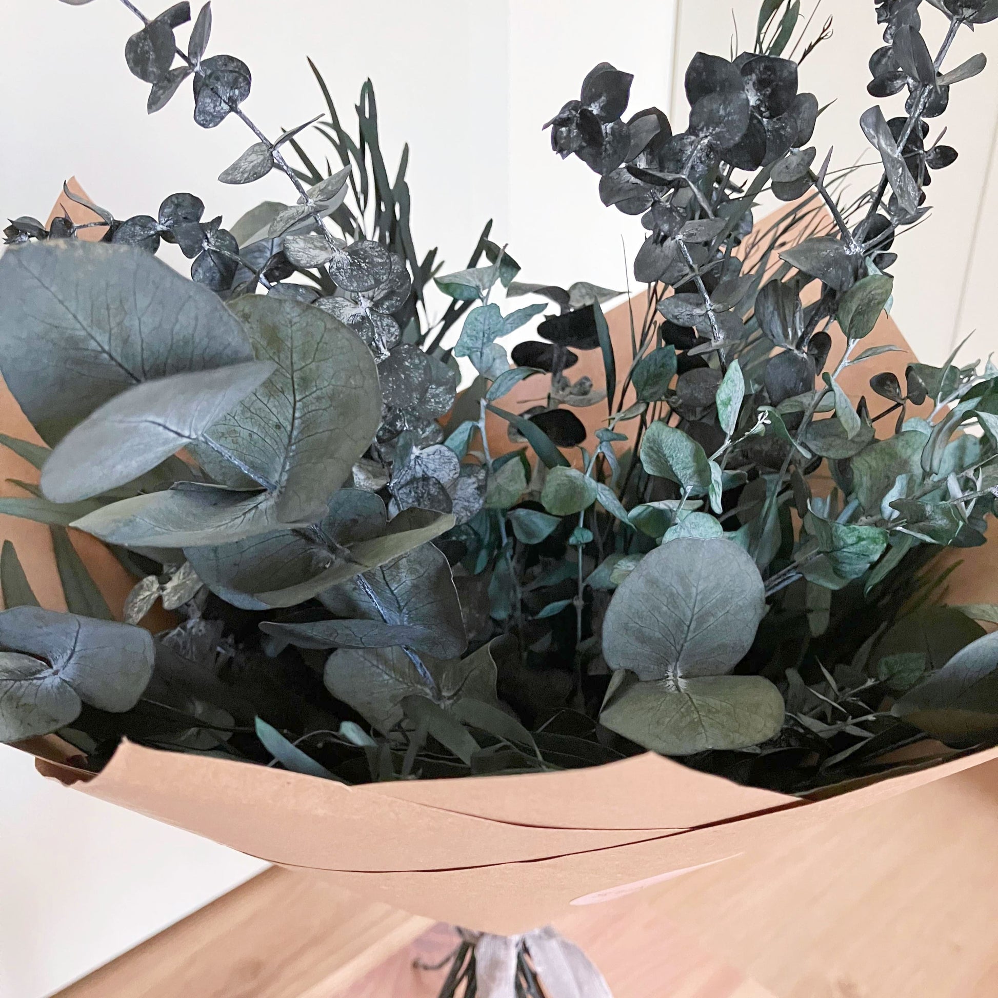 Kytice ze stabilizovaného eukalyptu