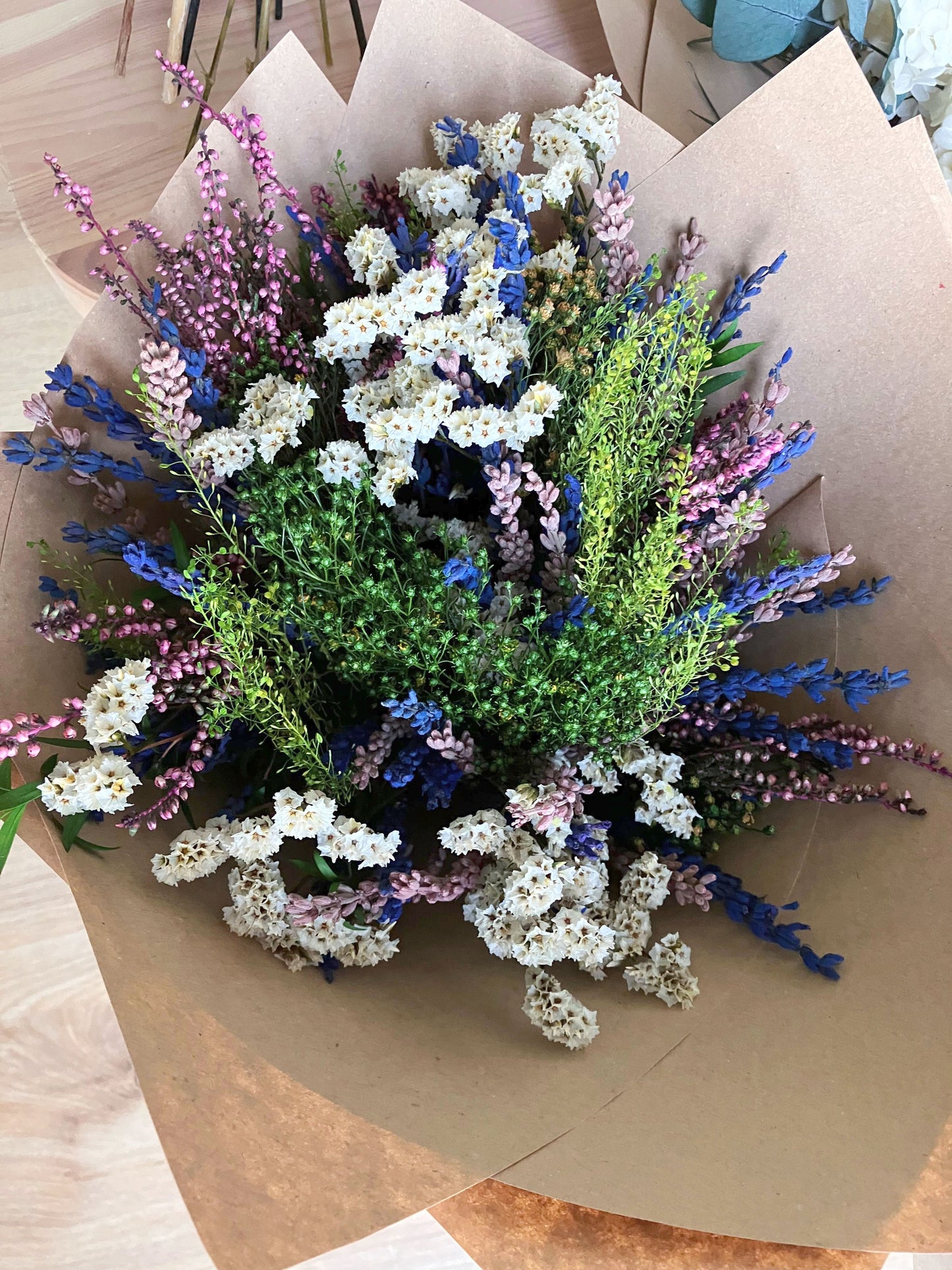 Stabilizovaná kytice horská stráň