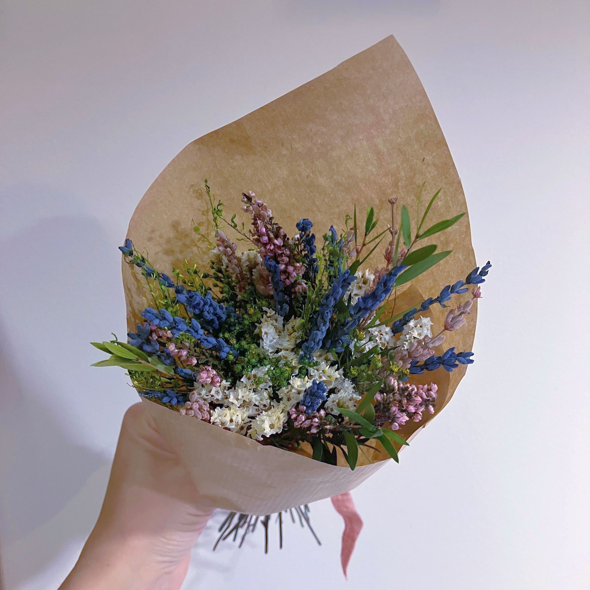 Minikytice horská stráň ze stabilizovaných květin