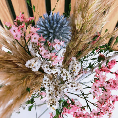 Stabilizovaná minikytice Polní cesta - detail