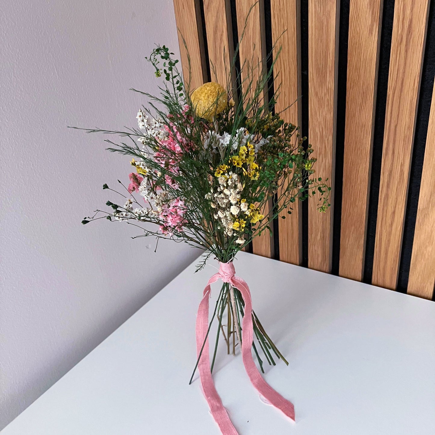 Minikytice ze stabilizovaných květin Rozkvetlá louka