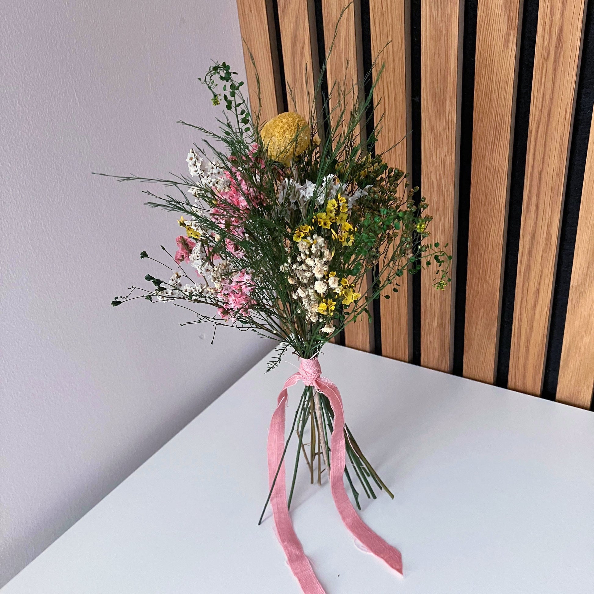 Minikytice ze stabilizovaných květin Rozkvetlá louka