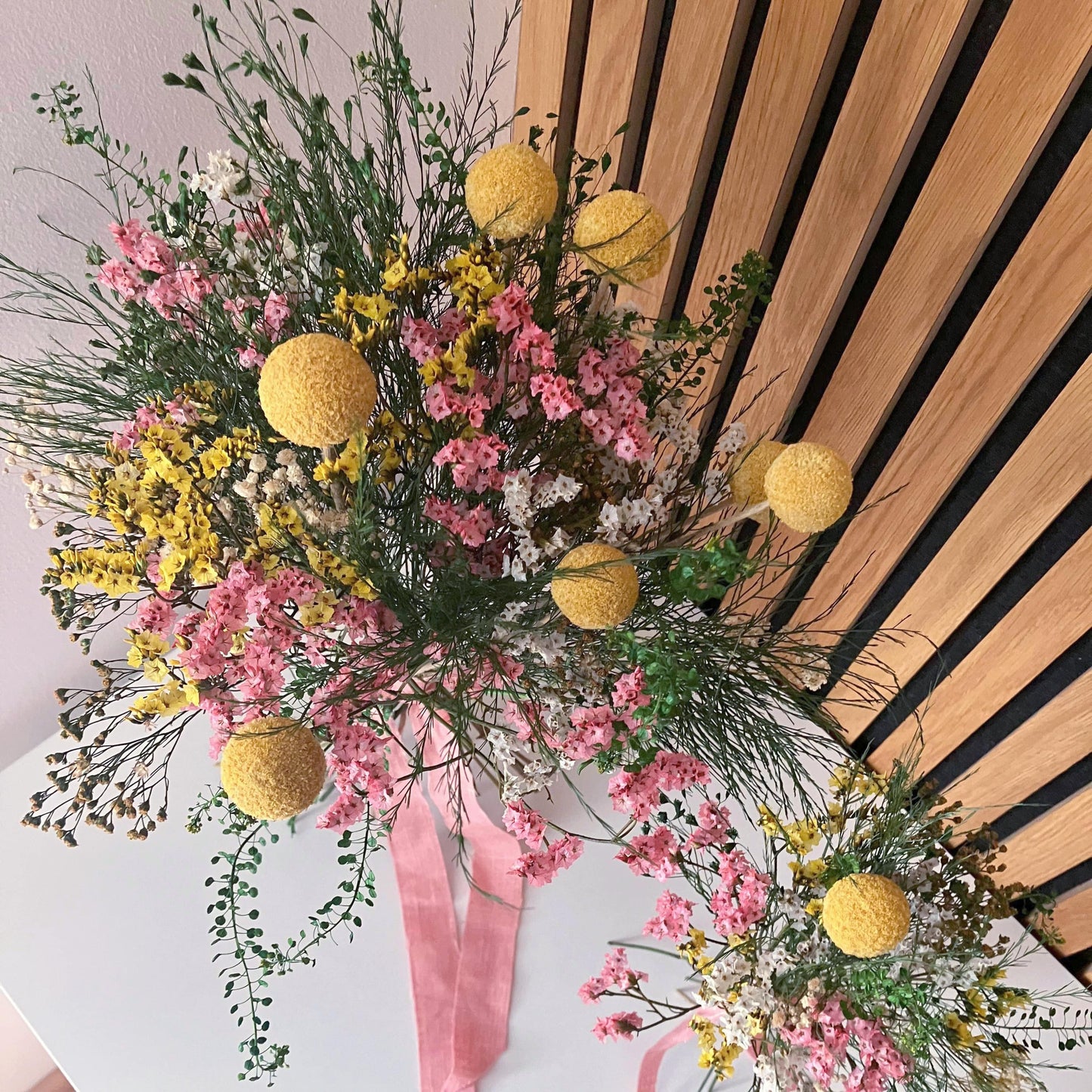 Minikytice ze stabilizovaných květin Rozkvetlá louka