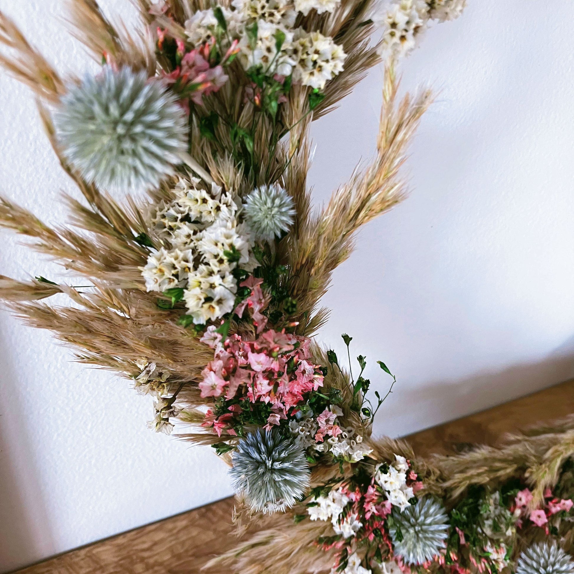 Stabilizovaný věnec Polní cesta - detail