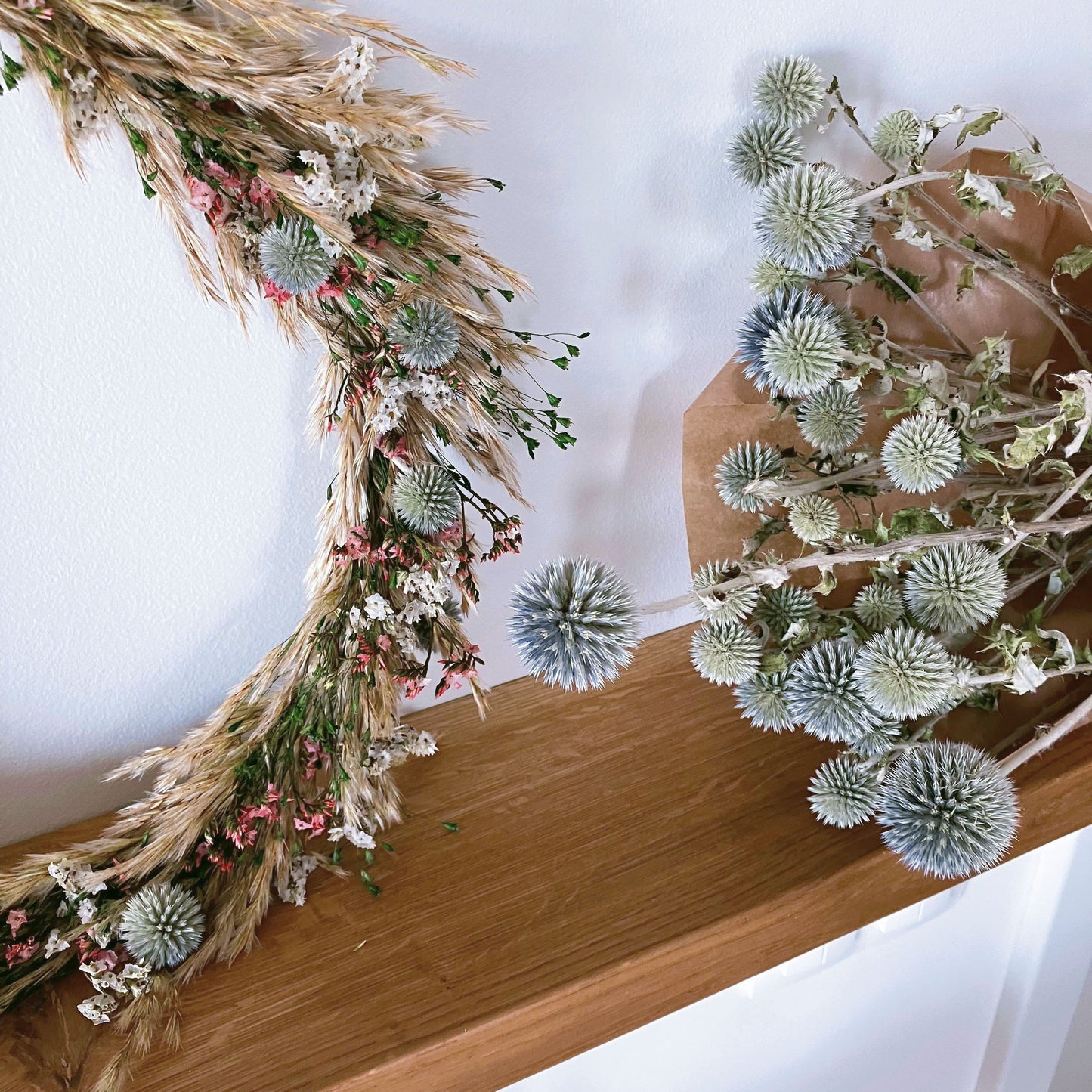 Stabilizovaný věnec Polní cesta - detail bělotrn